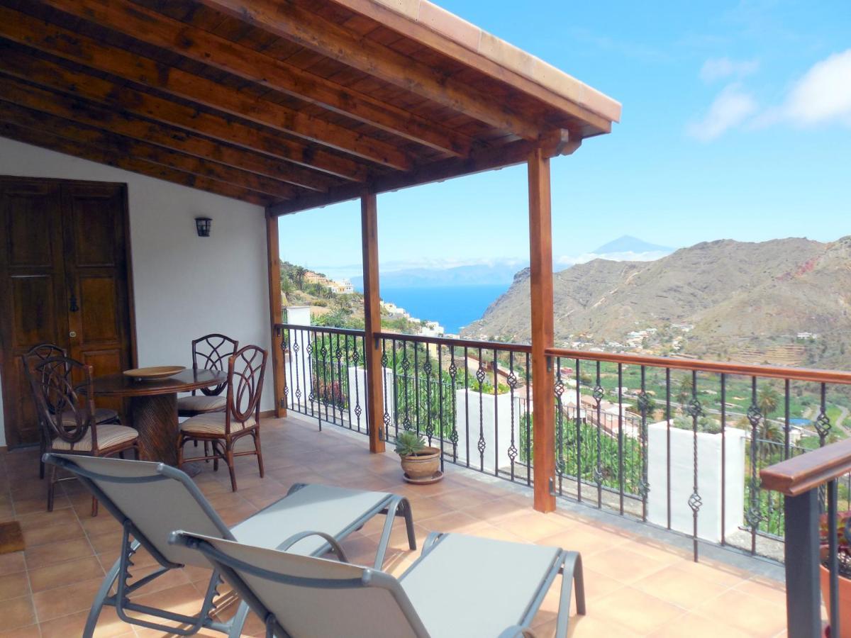 Casa La Sabina Roja 1 - Casa Con Impresionantes Vistas Sobre Hermigua Y El Mar Dış mekan fotoğraf