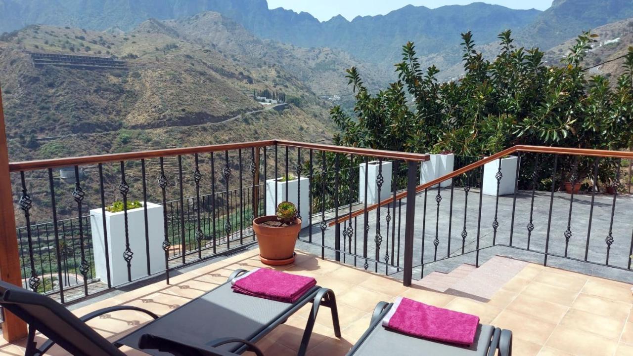 Casa La Sabina Roja 1 - Casa Con Impresionantes Vistas Sobre Hermigua Y El Mar Dış mekan fotoğraf