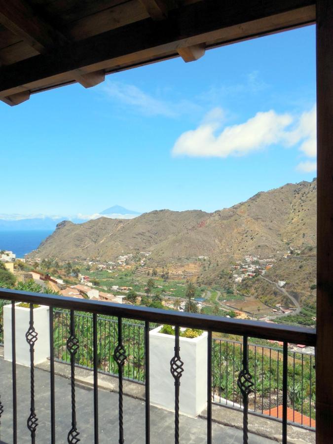 Casa La Sabina Roja 1 - Casa Con Impresionantes Vistas Sobre Hermigua Y El Mar Dış mekan fotoğraf