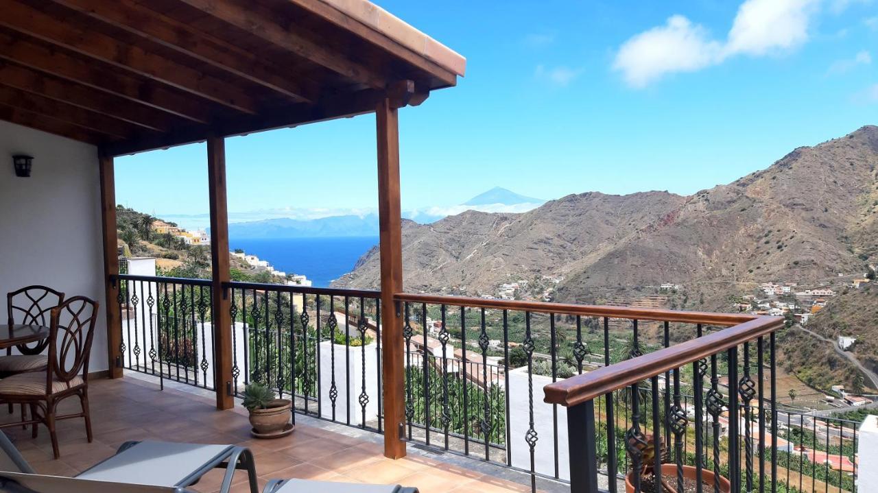 Casa La Sabina Roja 1 - Casa Con Impresionantes Vistas Sobre Hermigua Y El Mar Dış mekan fotoğraf