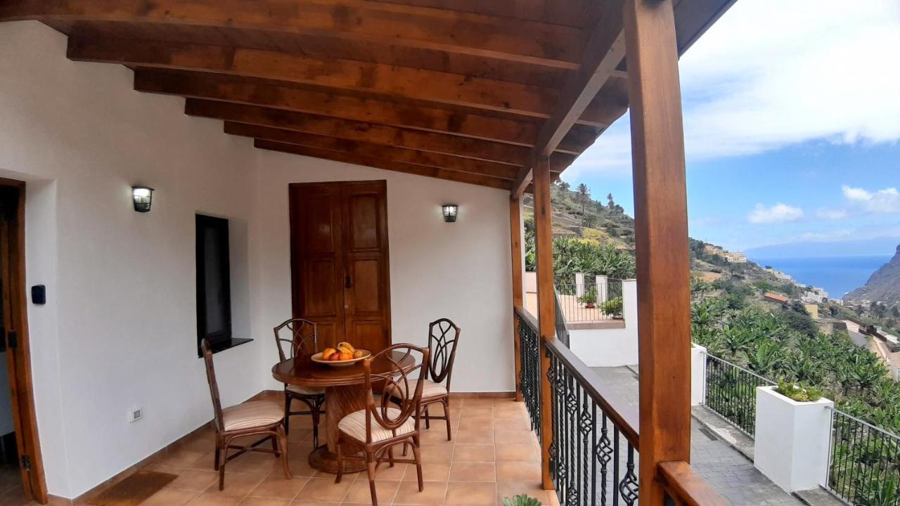 Casa La Sabina Roja 1 - Casa Con Impresionantes Vistas Sobre Hermigua Y El Mar Dış mekan fotoğraf