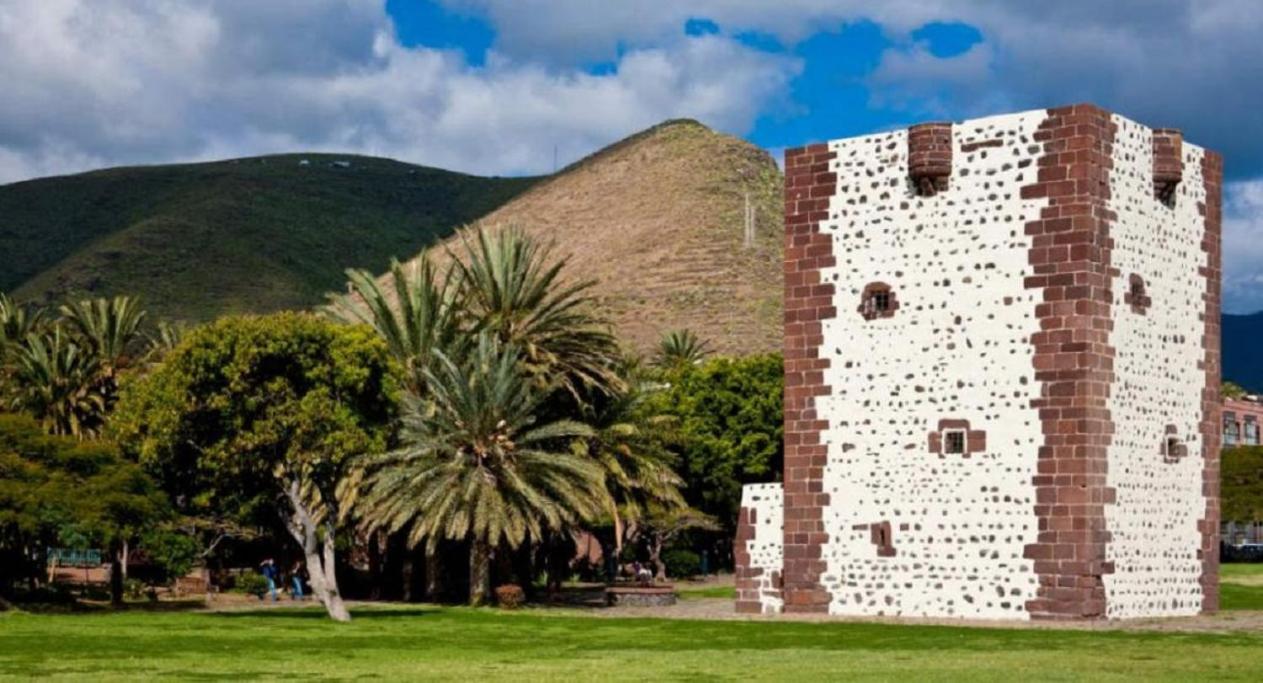 Casa La Sabina Roja 1 - Casa Con Impresionantes Vistas Sobre Hermigua Y El Mar Dış mekan fotoğraf