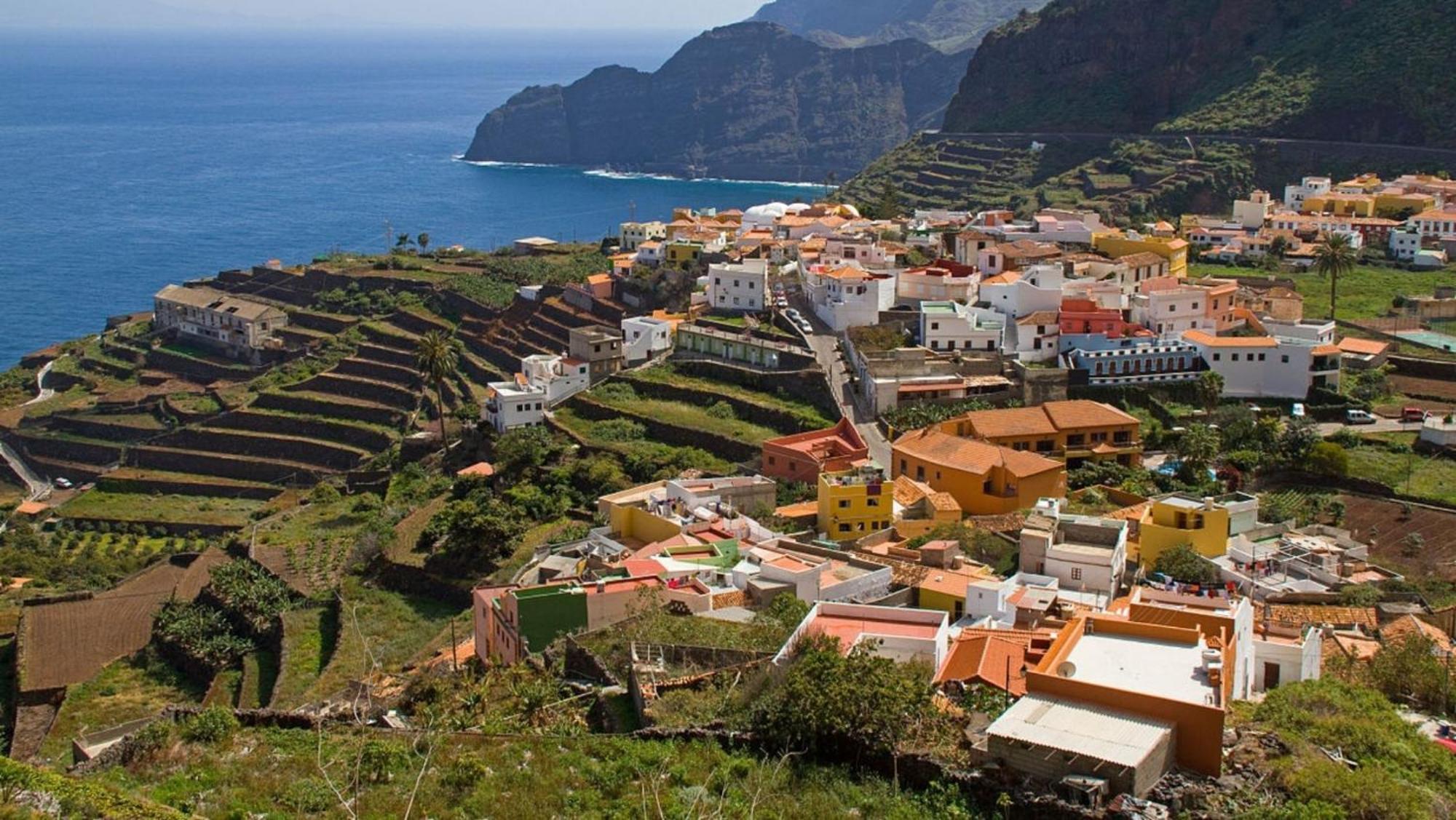 Casa La Sabina Roja 1 - Casa Con Impresionantes Vistas Sobre Hermigua Y El Mar Dış mekan fotoğraf